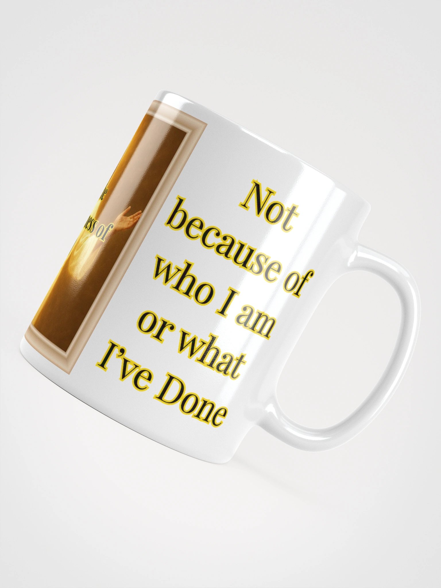 I am the Righteousness of God (Female) Glossy White Mug product image (4)