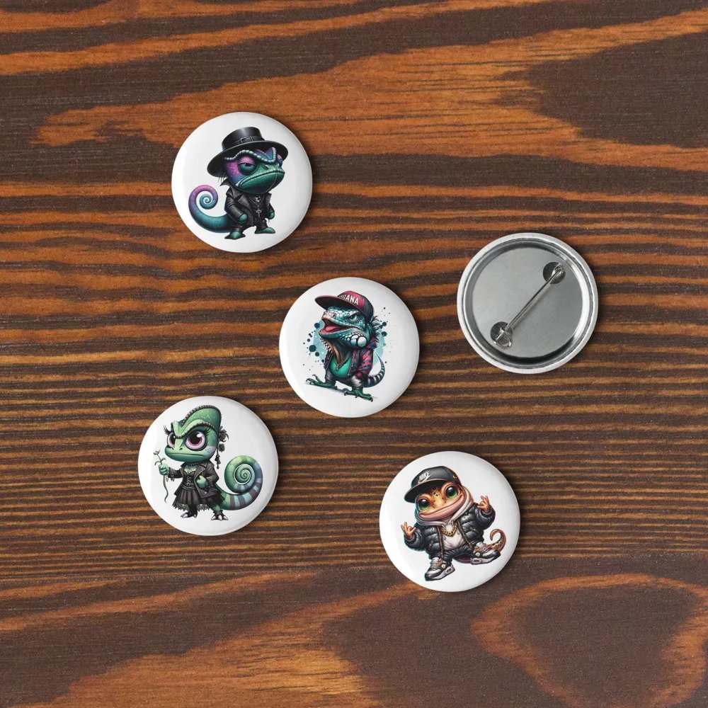 Rebellious Lizards Pin Set product image (10)