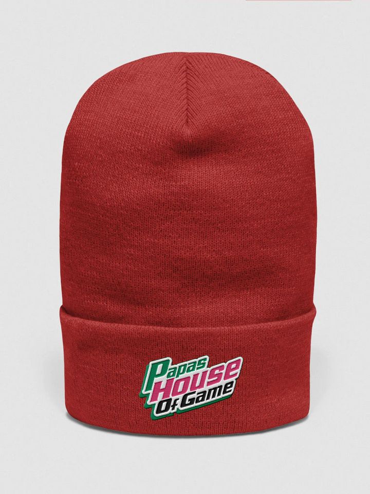 Papa's House of Game Logo Beanie product image (29)