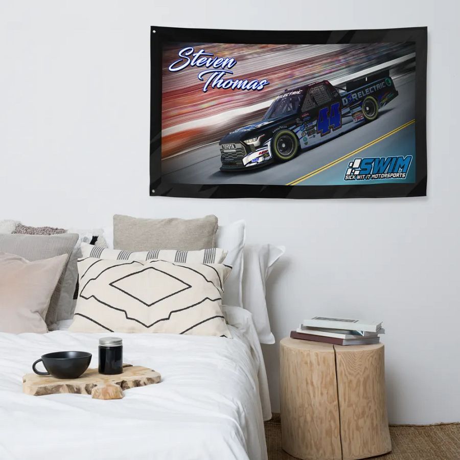Steven Thomas #44 Driver Flag product image (4)