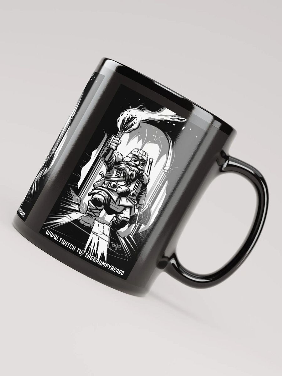 TheGrumpyDwarf - Black Glossy Mug product image (4)