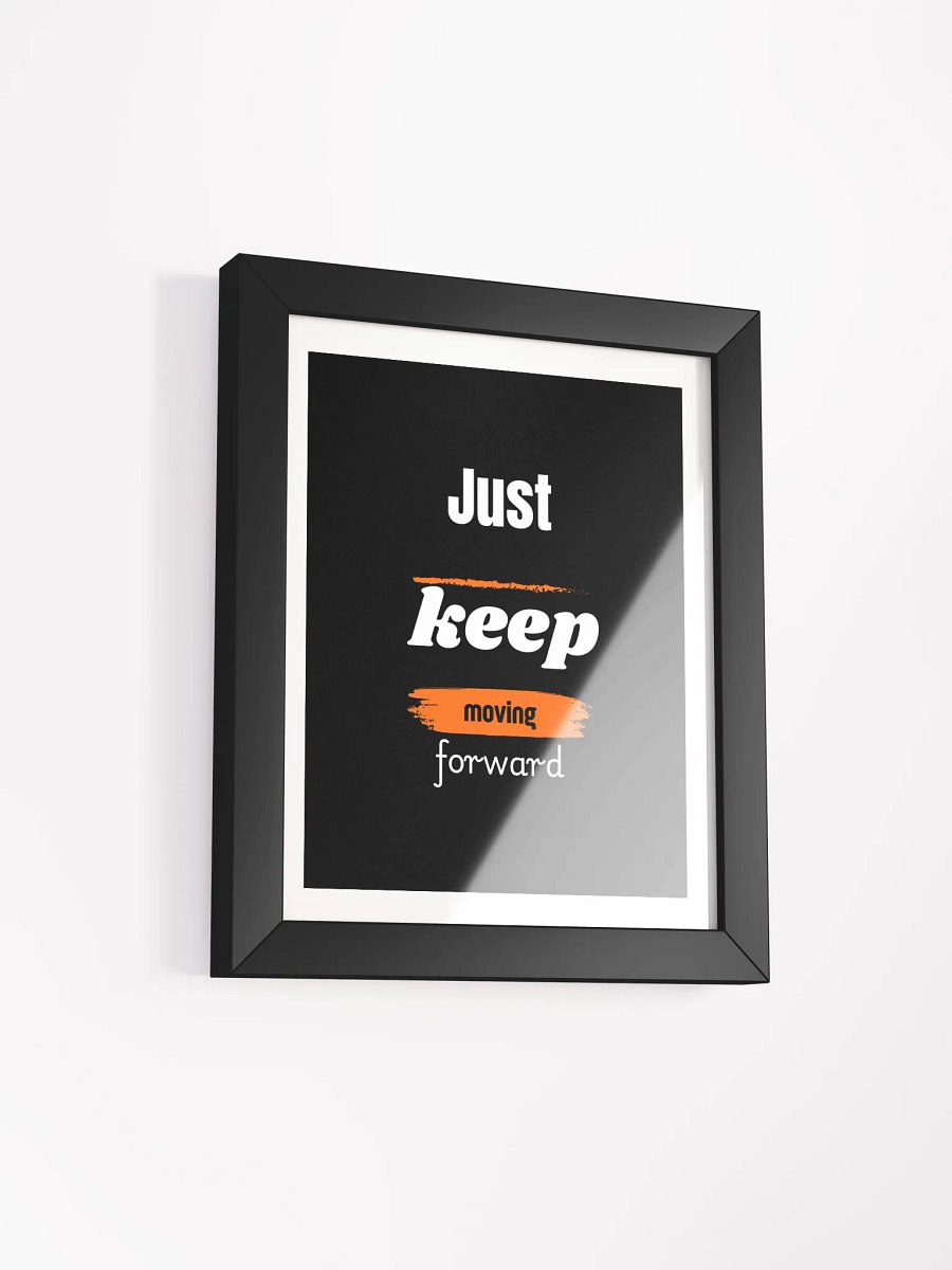 Brushstroke Encouragement Framed Poster product image (7)