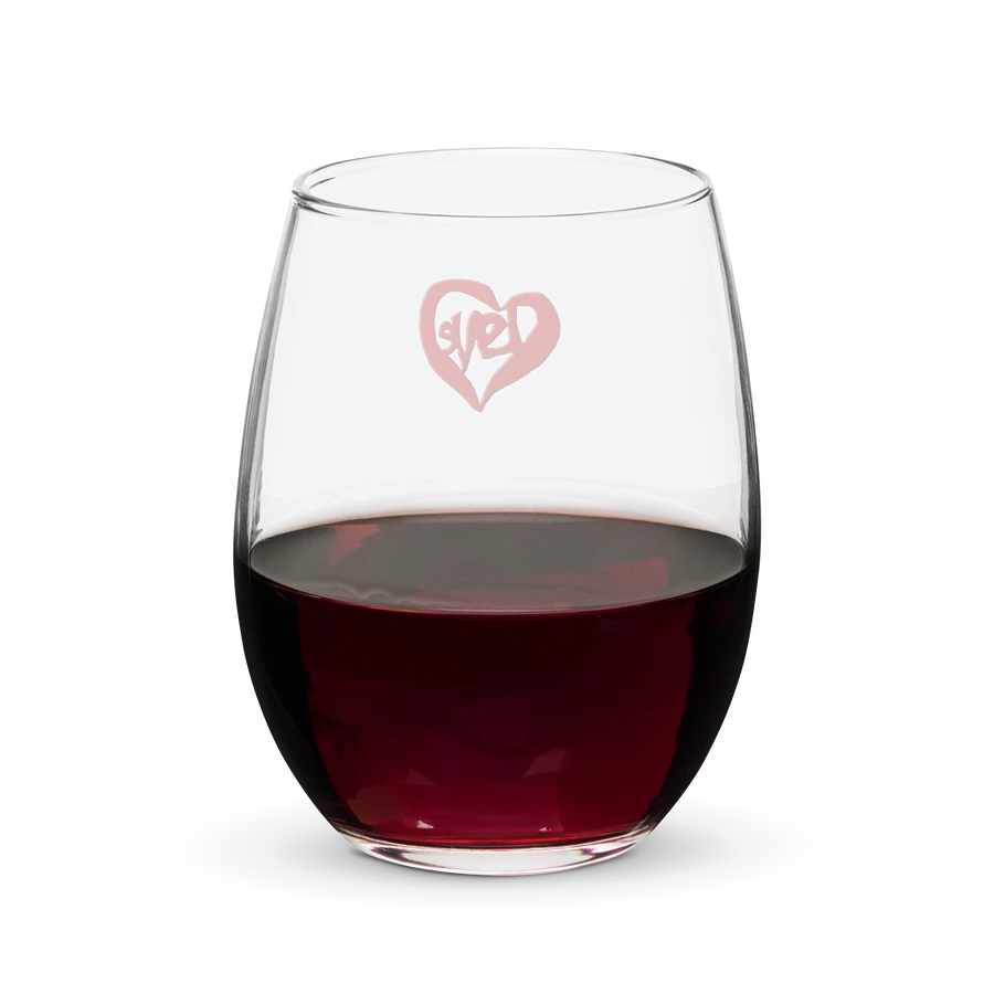 Love Inside Heart Stemless Wine Glass product image (6)