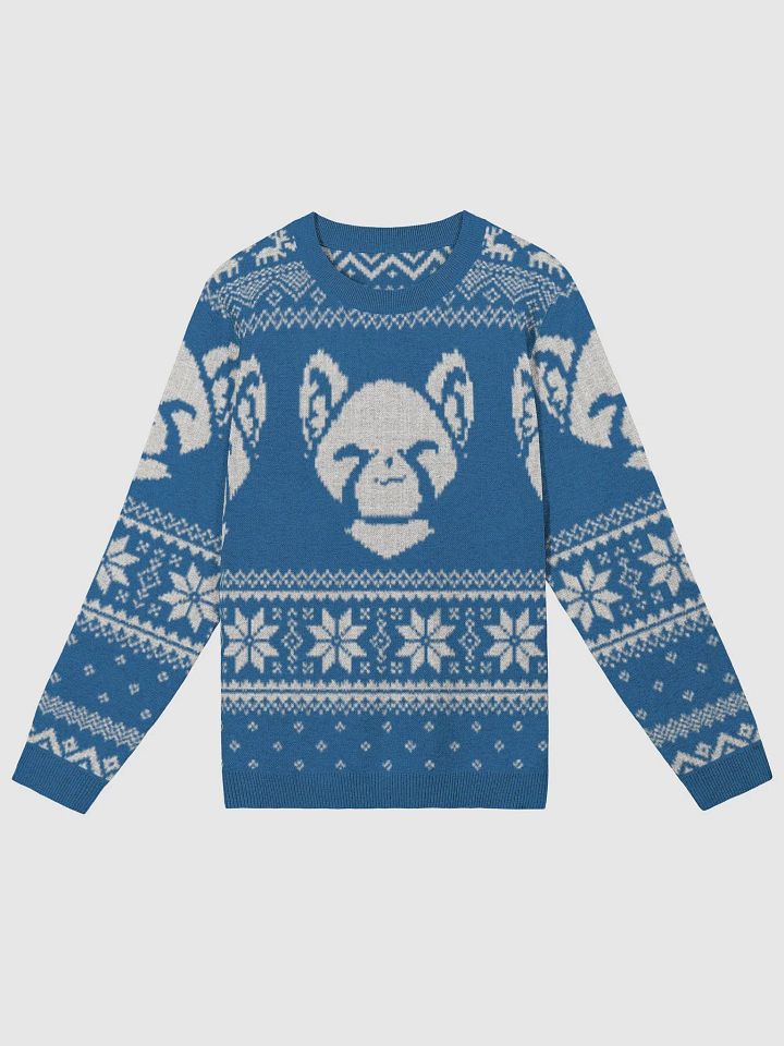 Ugly Blue Panda Winter Sweater product image (4)