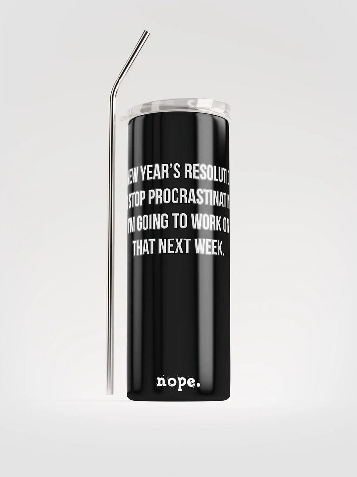 nope. resolute - resolution tumbler 1 product image (1)