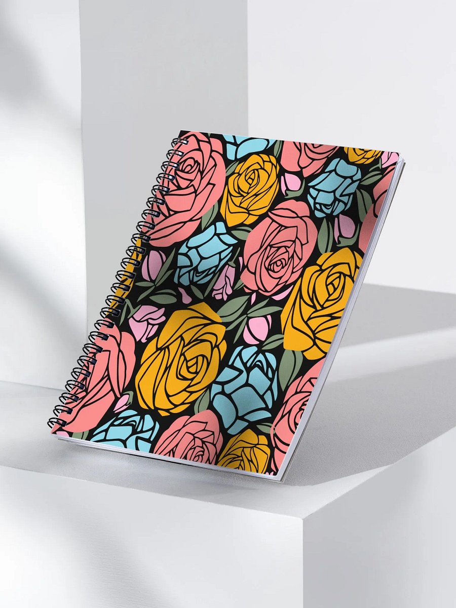 Rose Garden Dreams Spiral Notebook product image (3)