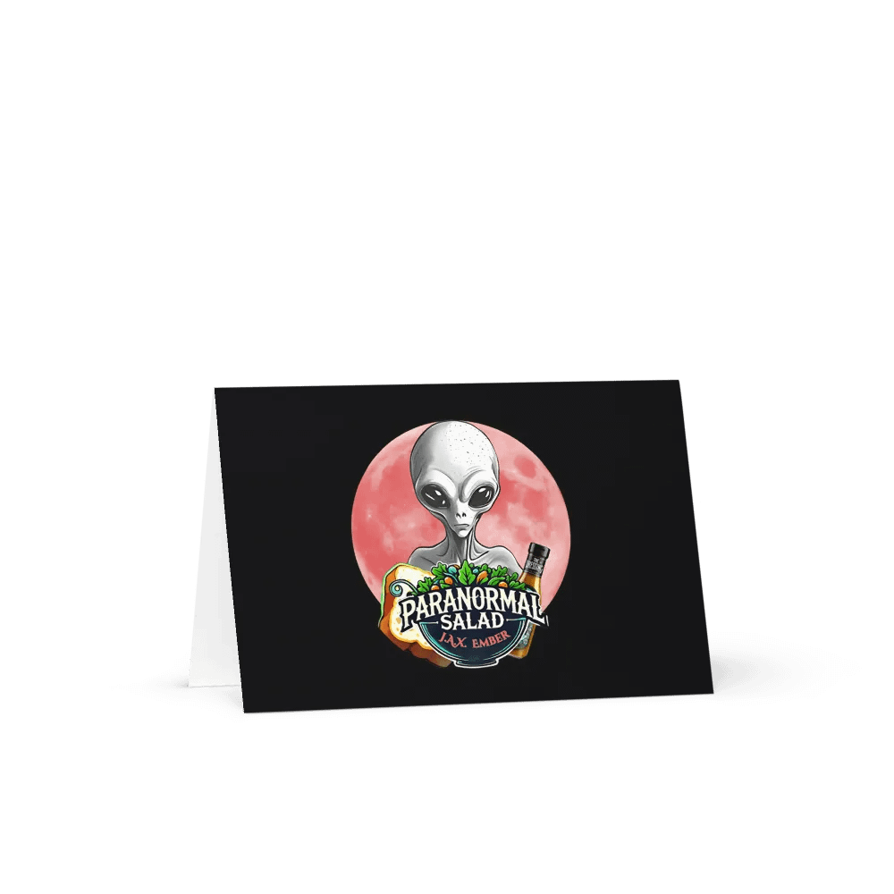 Paranormal Salad — Salad Bowl Collection Greeting Cards product image (1)