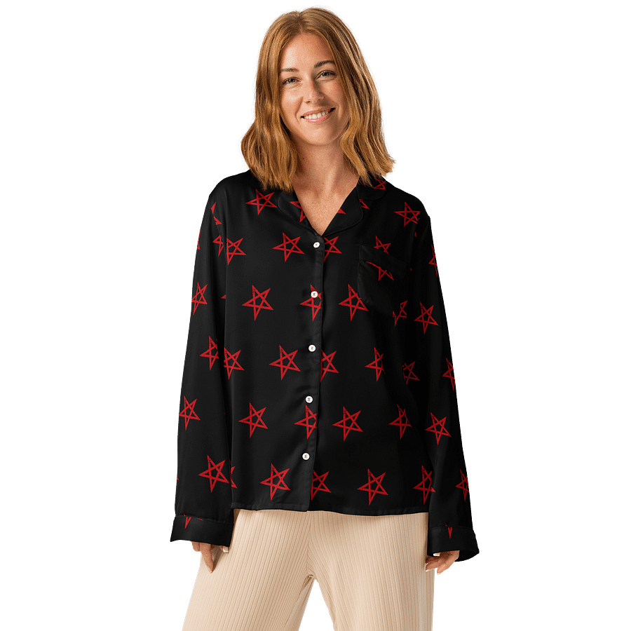 Stellar Dreams Women's Long Sleeve Pajama Top product image (1)