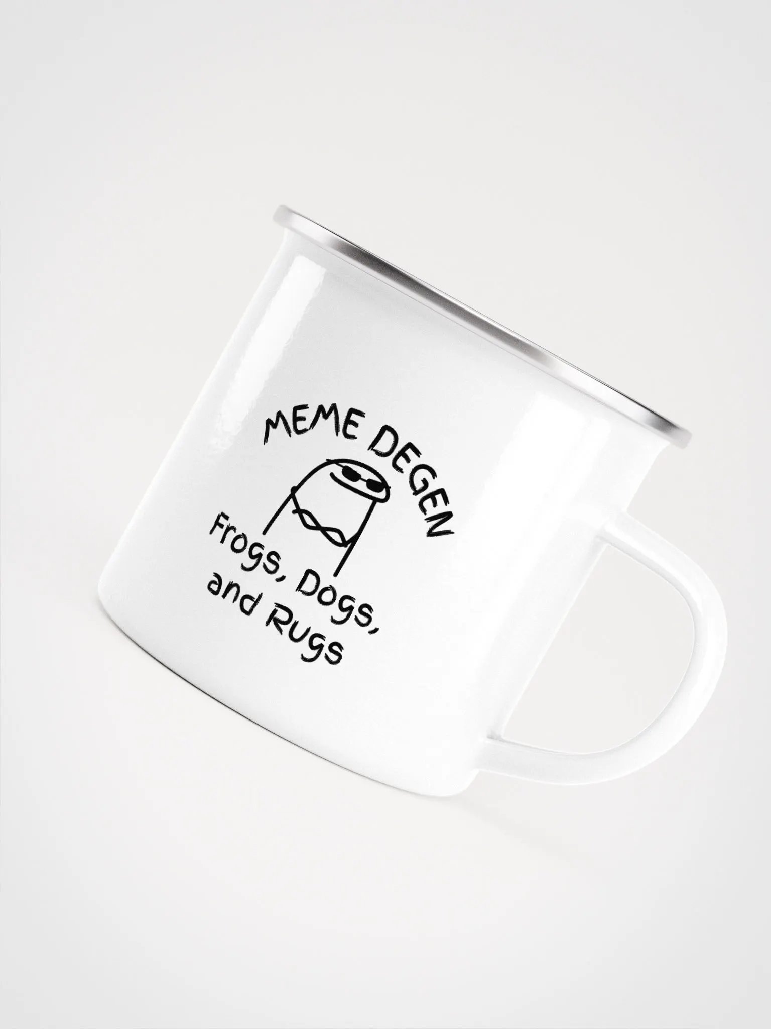 Frogs, Dogs and Rugs | Enamel Mug product image (4)