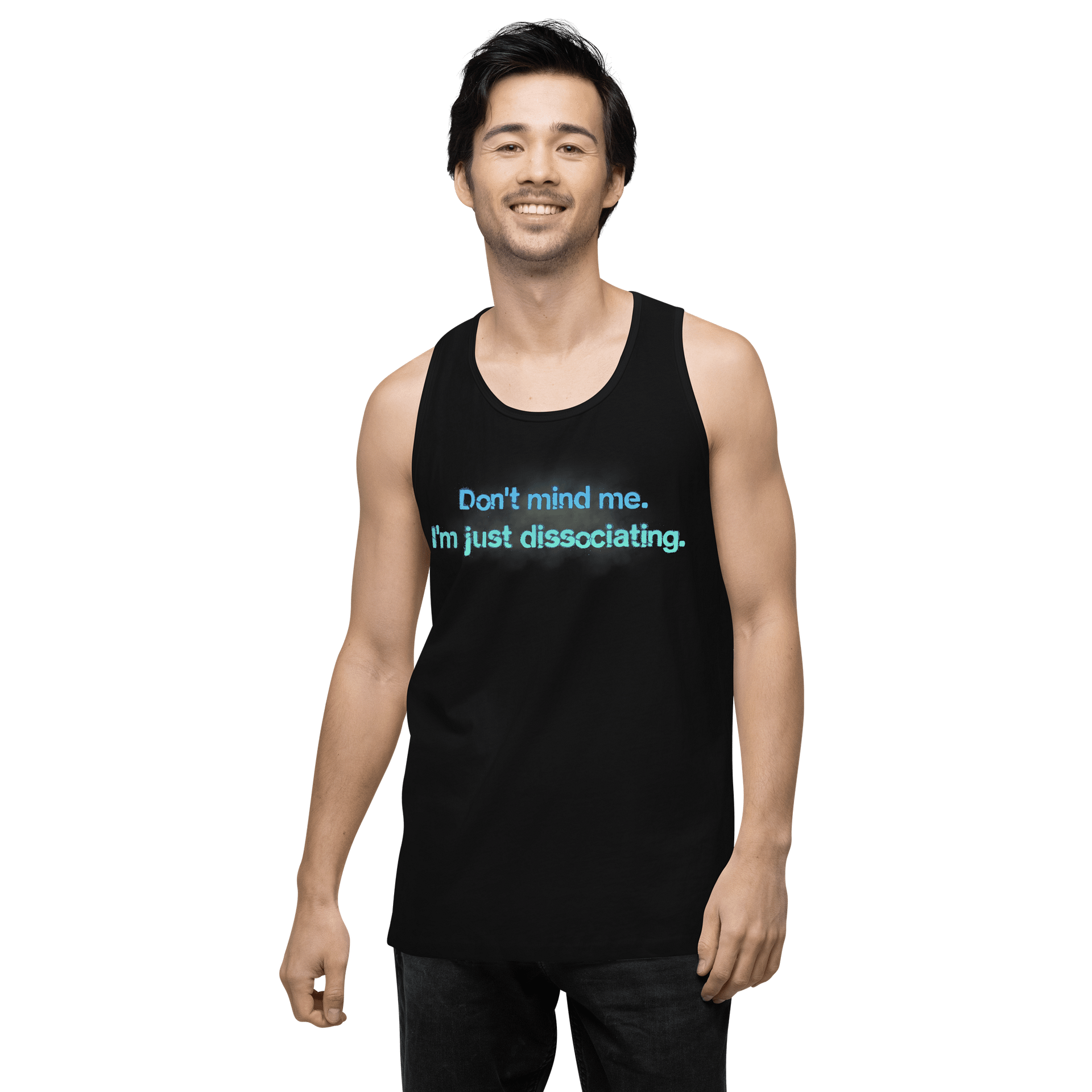 Don't Mind Me - Cotton Heritage Premium Tank Top product image (2)