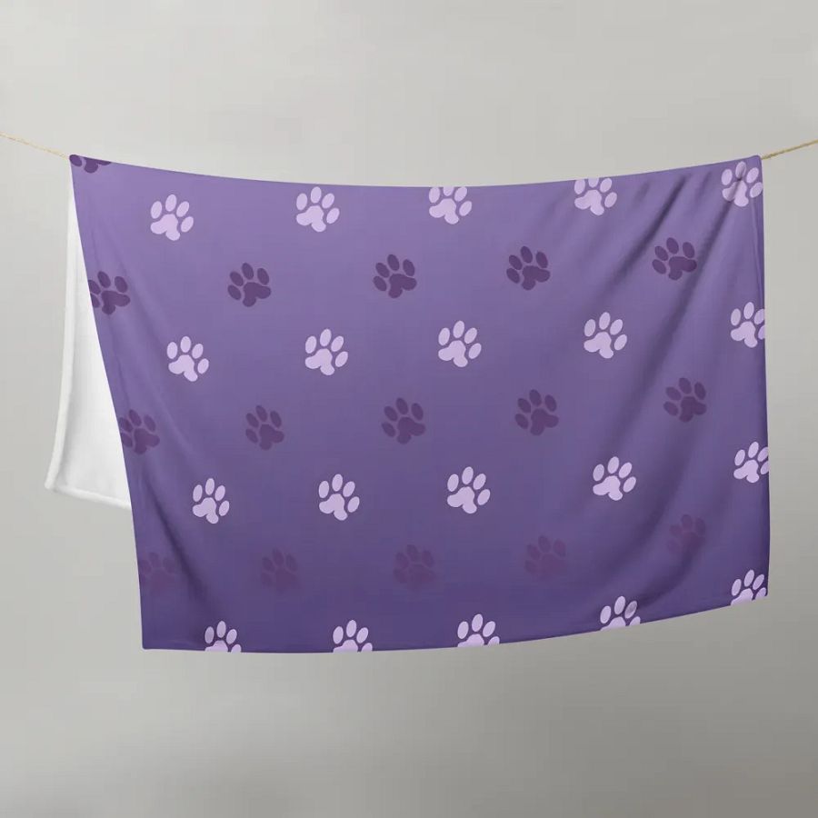 Paw Print Blanket product image (11)