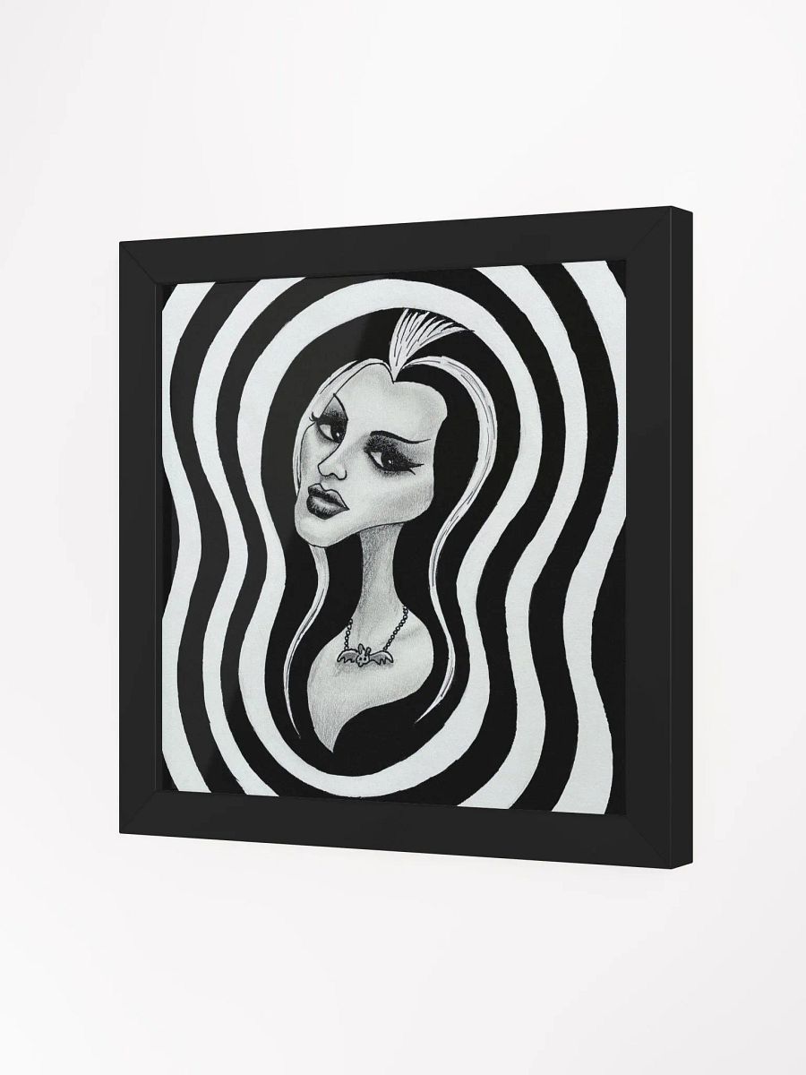 Swirlin Lil framed print product image (2)