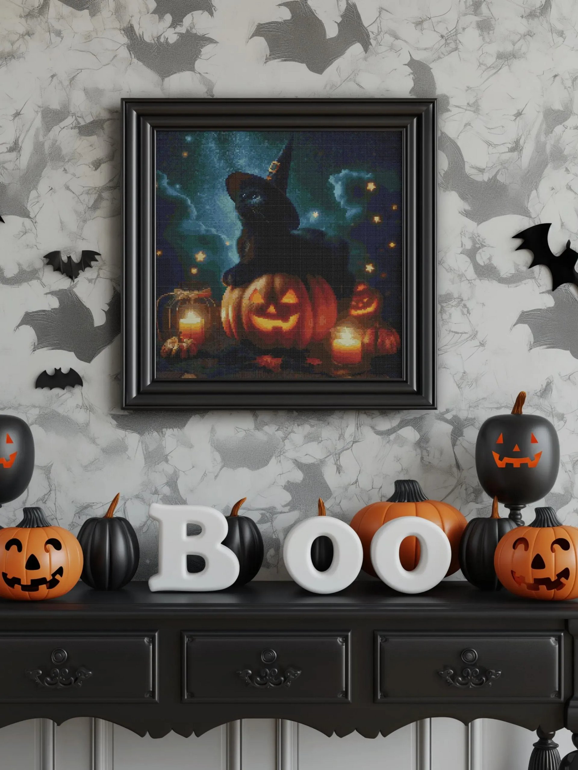 Night Watcher Cross Stitch Pattern product image (5)