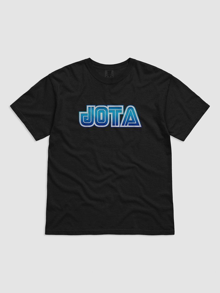 Jota Black T-Shirt (heavy) - Name only product image (1)