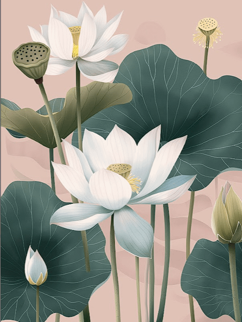 Botanical Flower Art Collection product image (4)