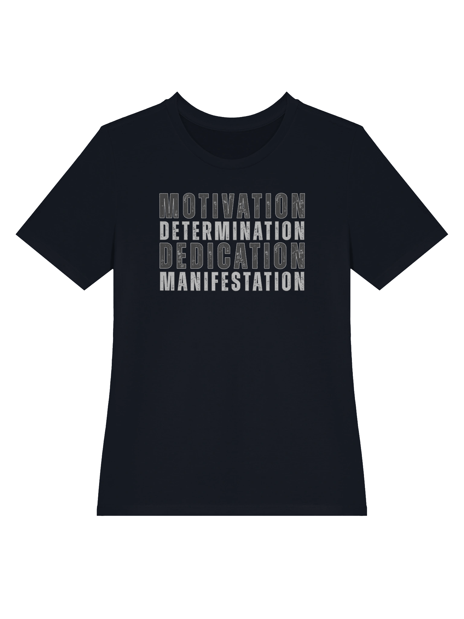 Motivation Determination Dedication Manifestation Relaxed-fit Tee product image (3)