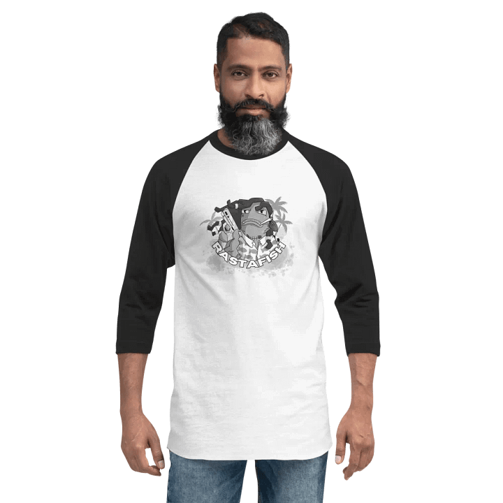 RastaFish Baseball-Shirt product image (7)