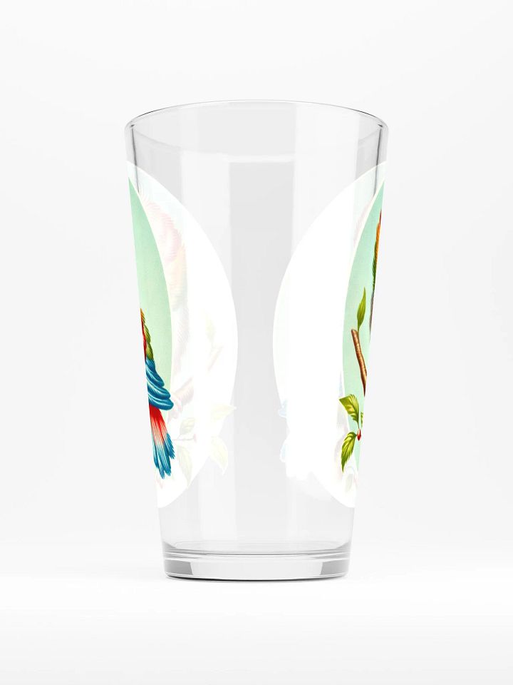 Colorful Baby Bird 16 oz Glass - Retro Glassware product image (2)