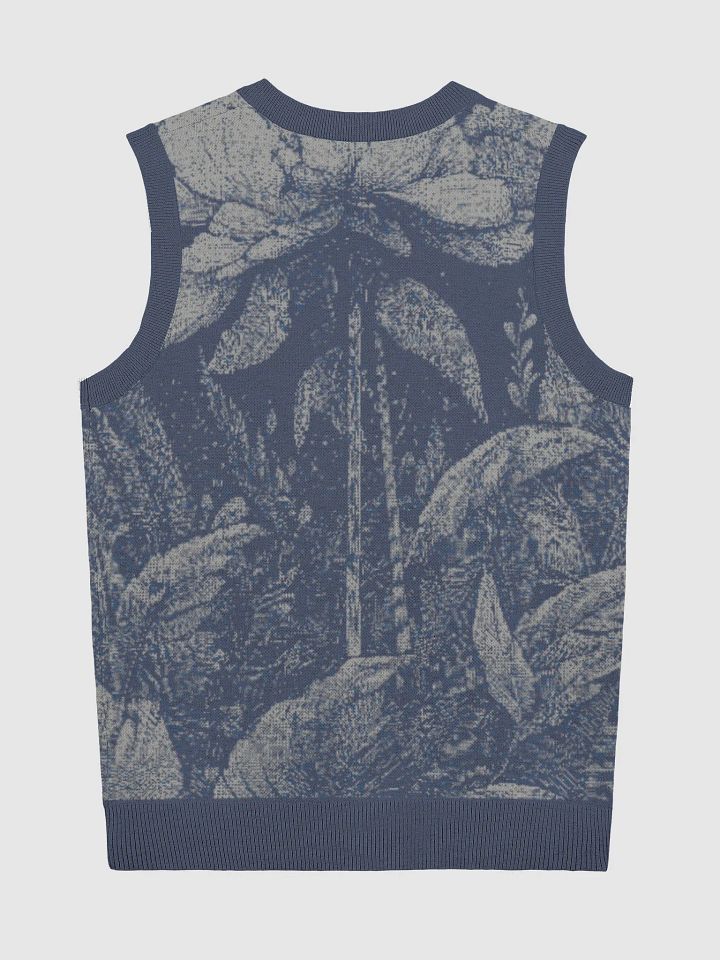 Noir Jungle II Knitted V-Neck Vest product image (7)