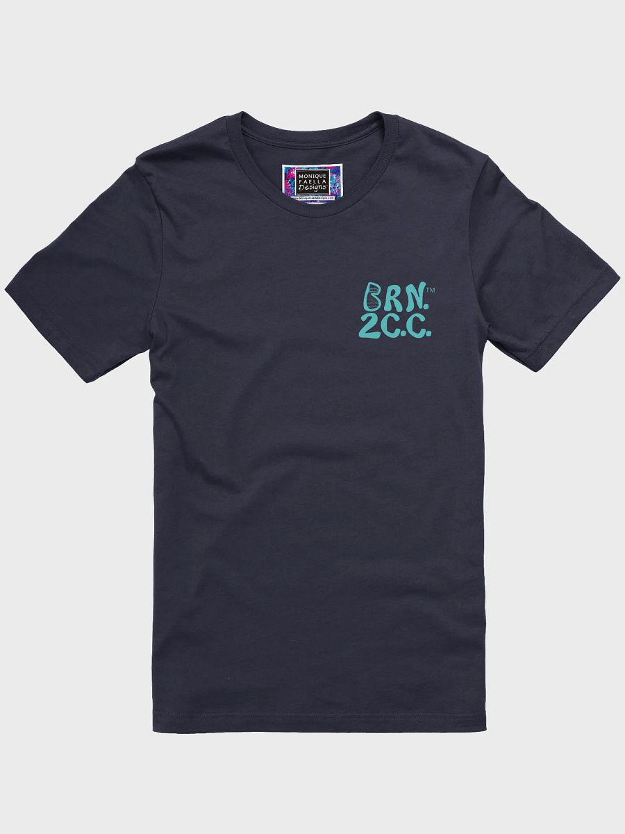 Men's | BOURNE to Cape Cod™ | Supersoft T-Shirt by Bella+Canvas | Deep Sky Blue Logo on Jewel Tone Colors product image (4)