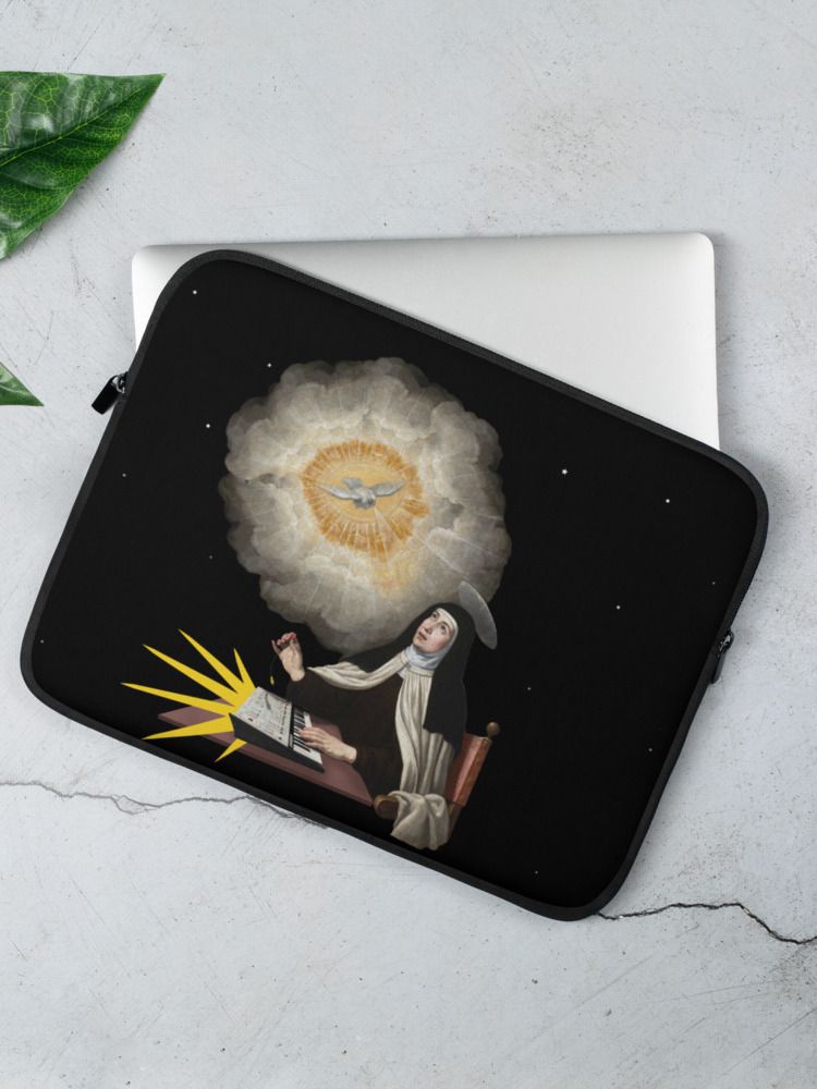 Santa Teresa de Odyssey (ARP Odyssey), Techno EDM Laptop Sleeve product image (1)