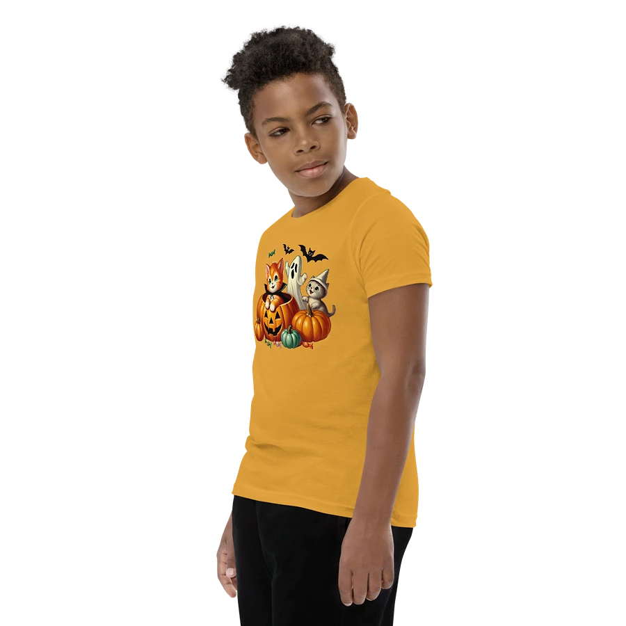 Kittens and Ghost Halloween Kids T-Shirt product image (65)