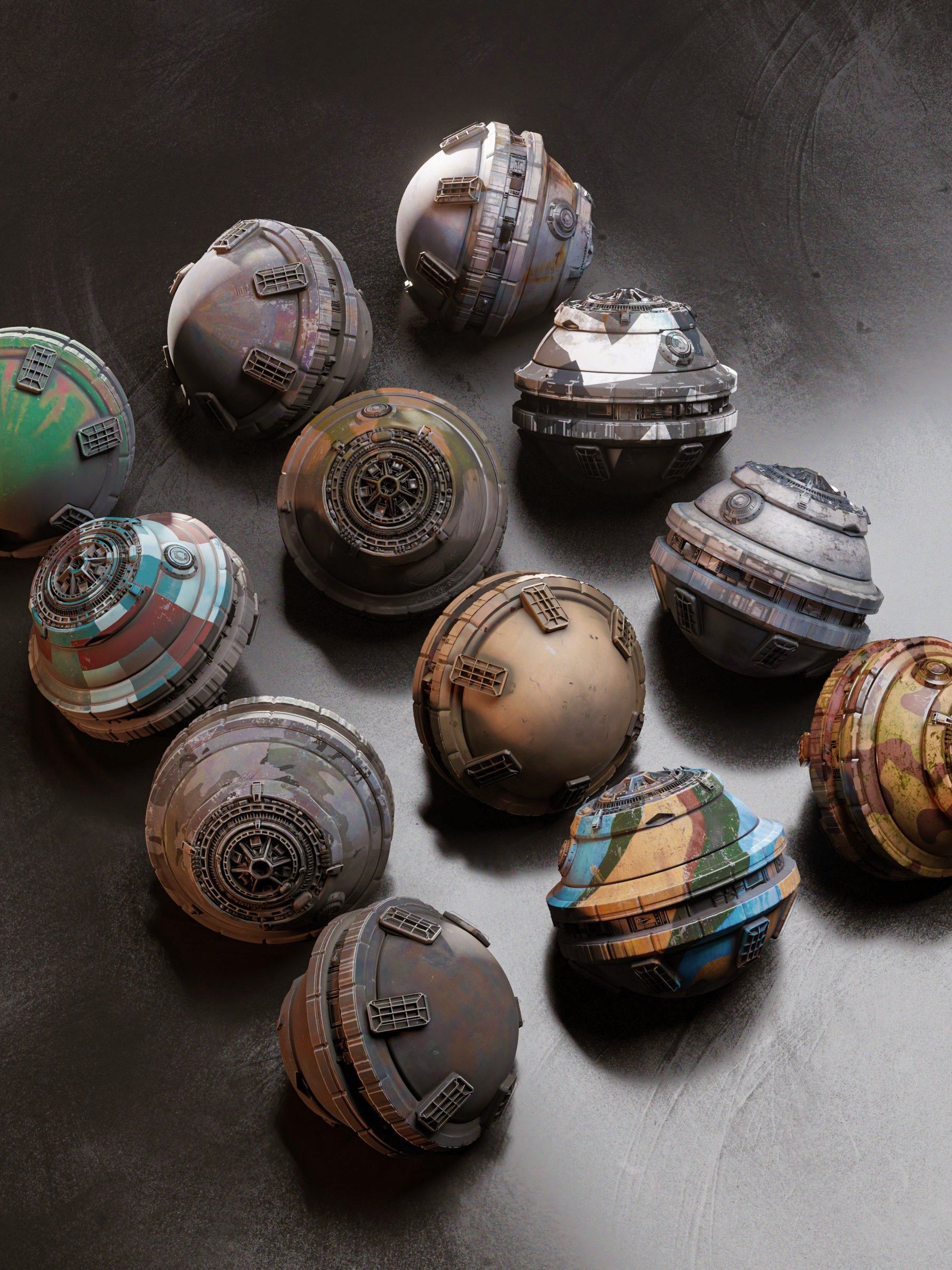 Shader Pack - Metallic Armour (Freelance License) product image (2)