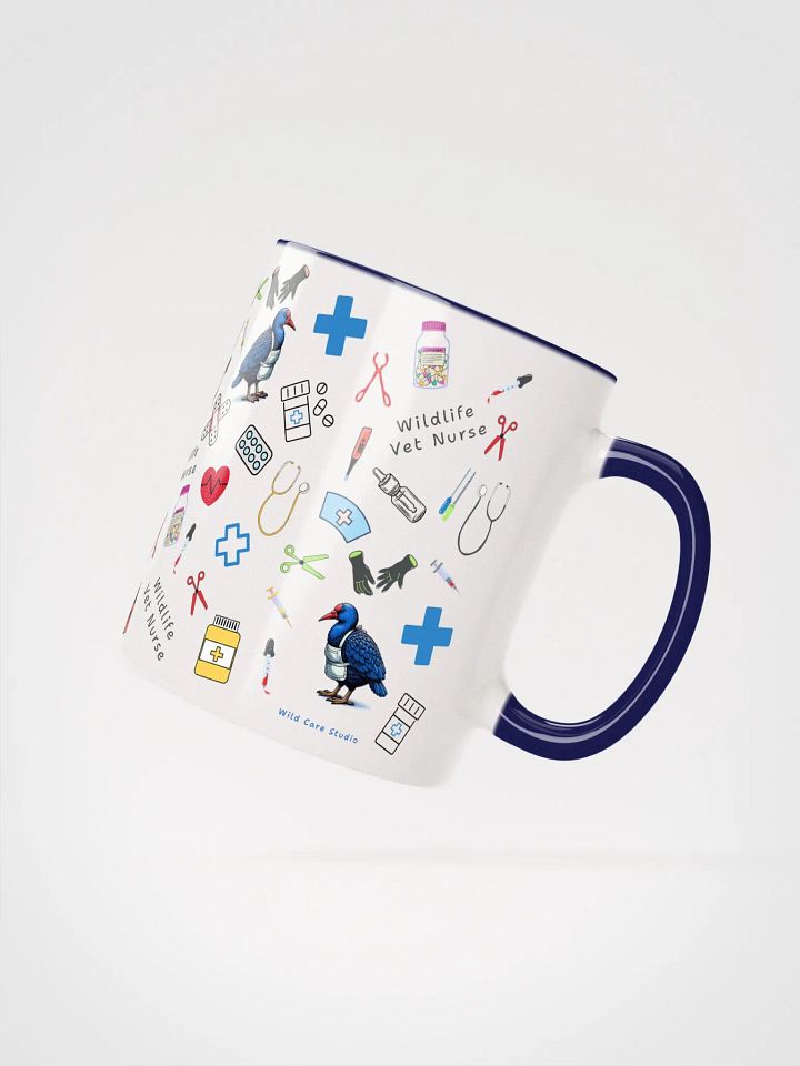 Wildlife Vet Nurse Pukeko Ceramic Mug product image (2)