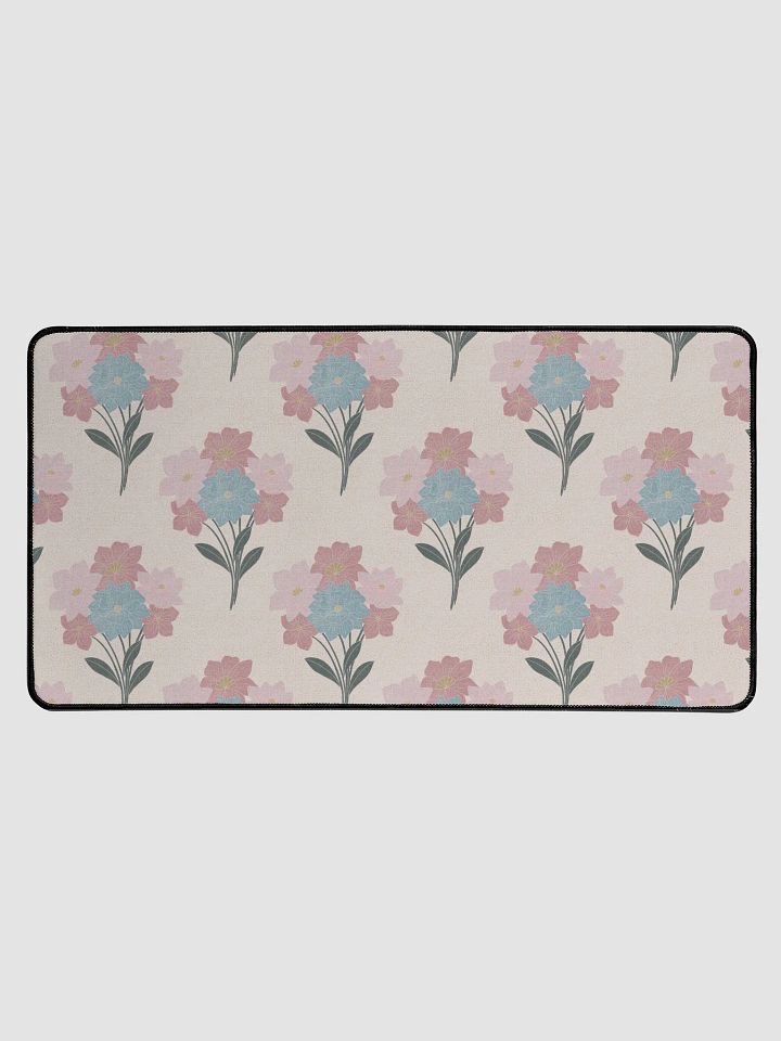 Floral Bunch Block Style Desk Mat product image (1)