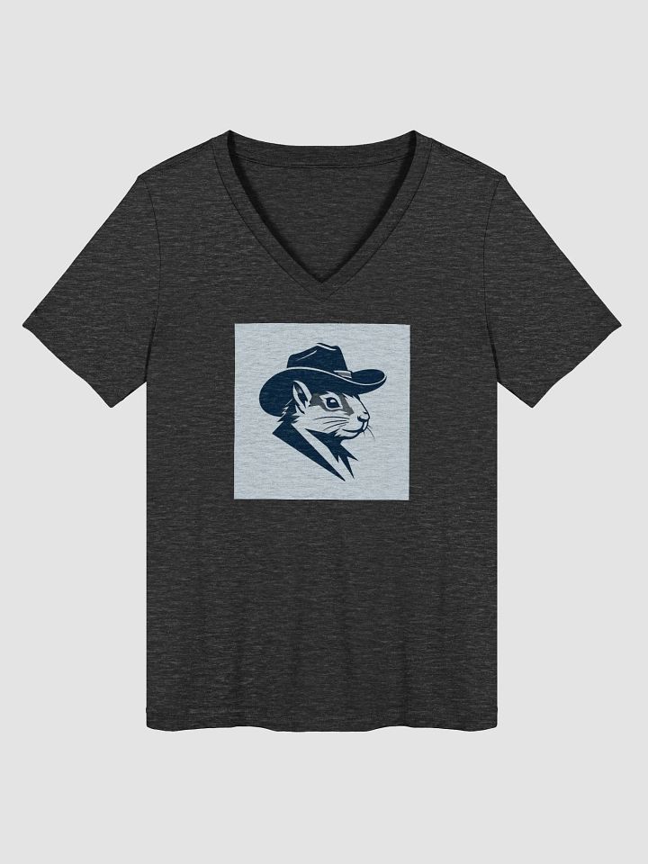 Squirrel Cowboy Hat Logo V-Neck Tee product image (1)