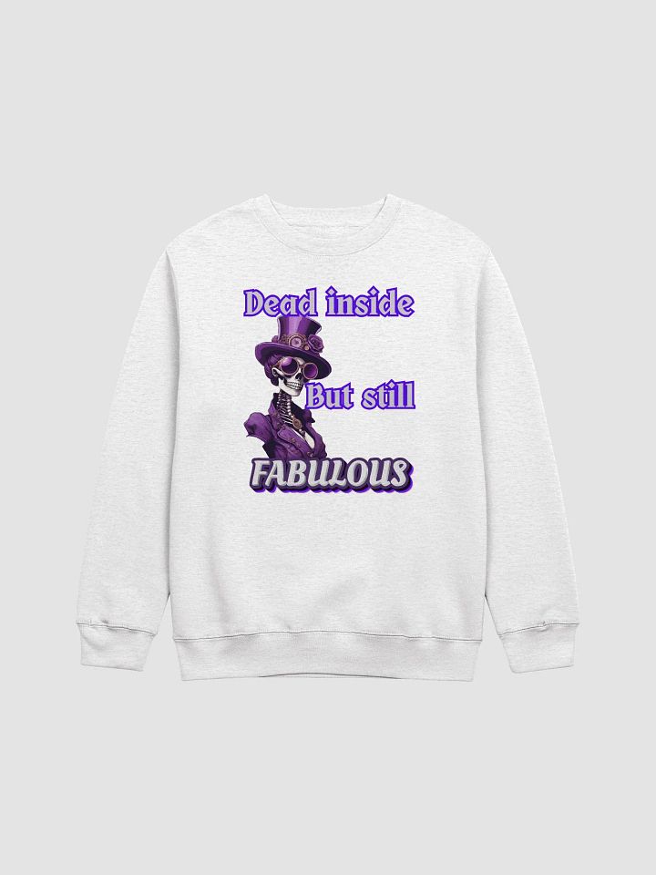 Fabulous female skeleton premium crewneck Sweatshirt product image (10)