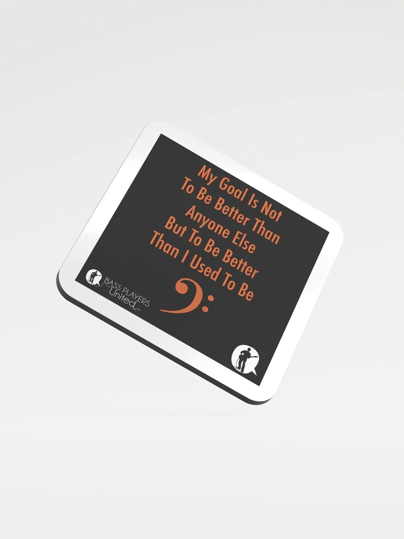 Goals - Glossed Cork Coaster product image (1)