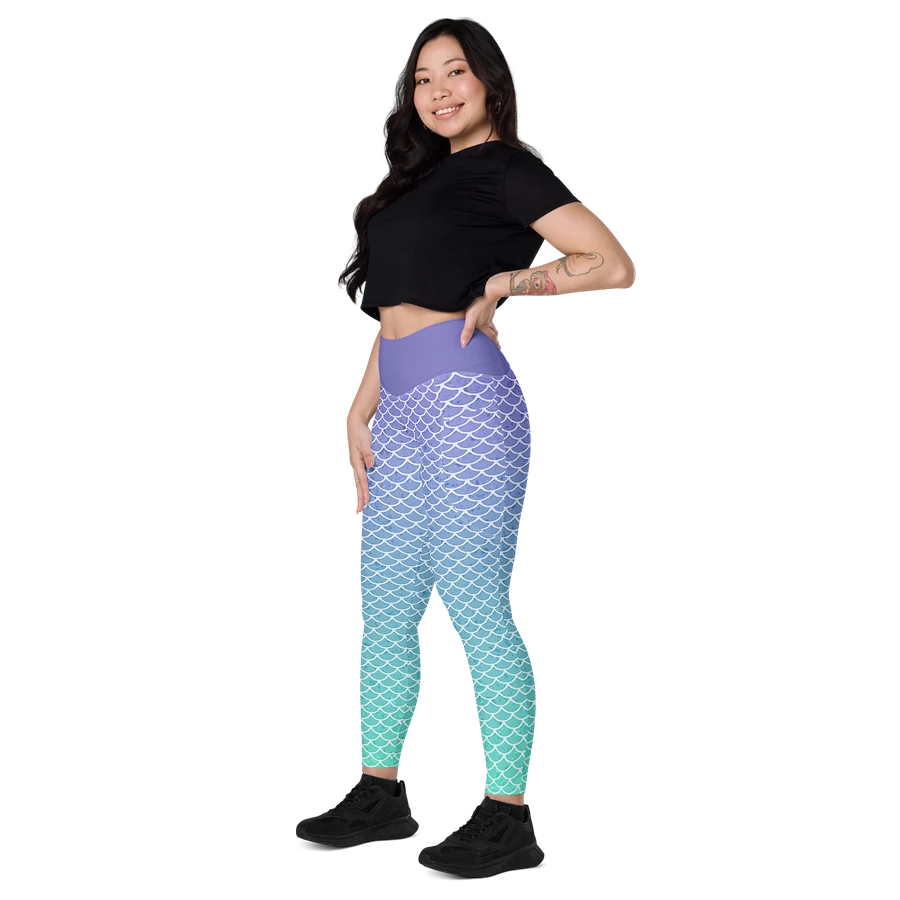 Gaming Mermaid Leggings with Pockets product image (2)