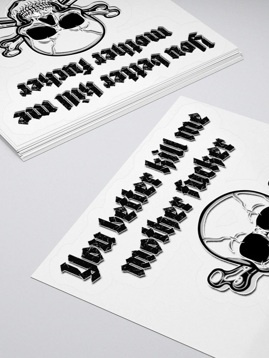 Better Kill Me - Uncensored Sticker product image (10)