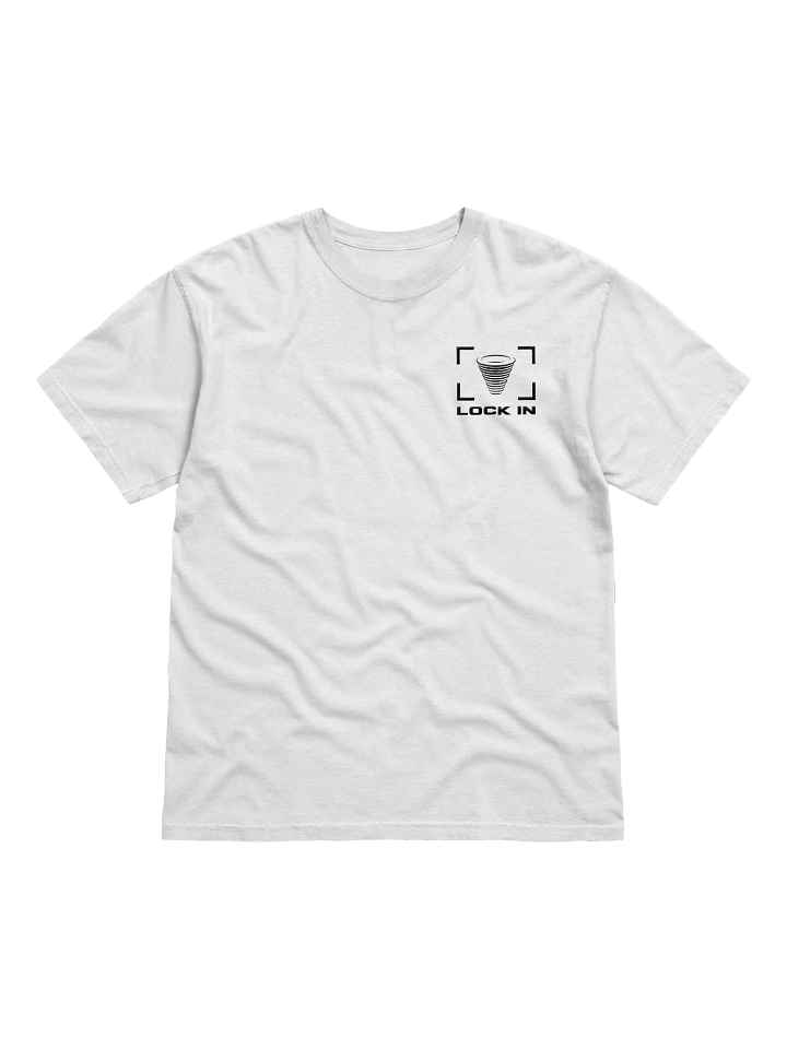 "Lock In" Embroidered T-shirt product image (1)