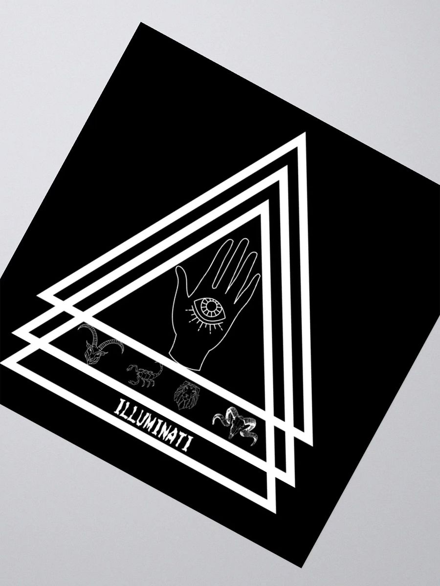 Illuminati Eye Kiss Cut Stickers product image (8)