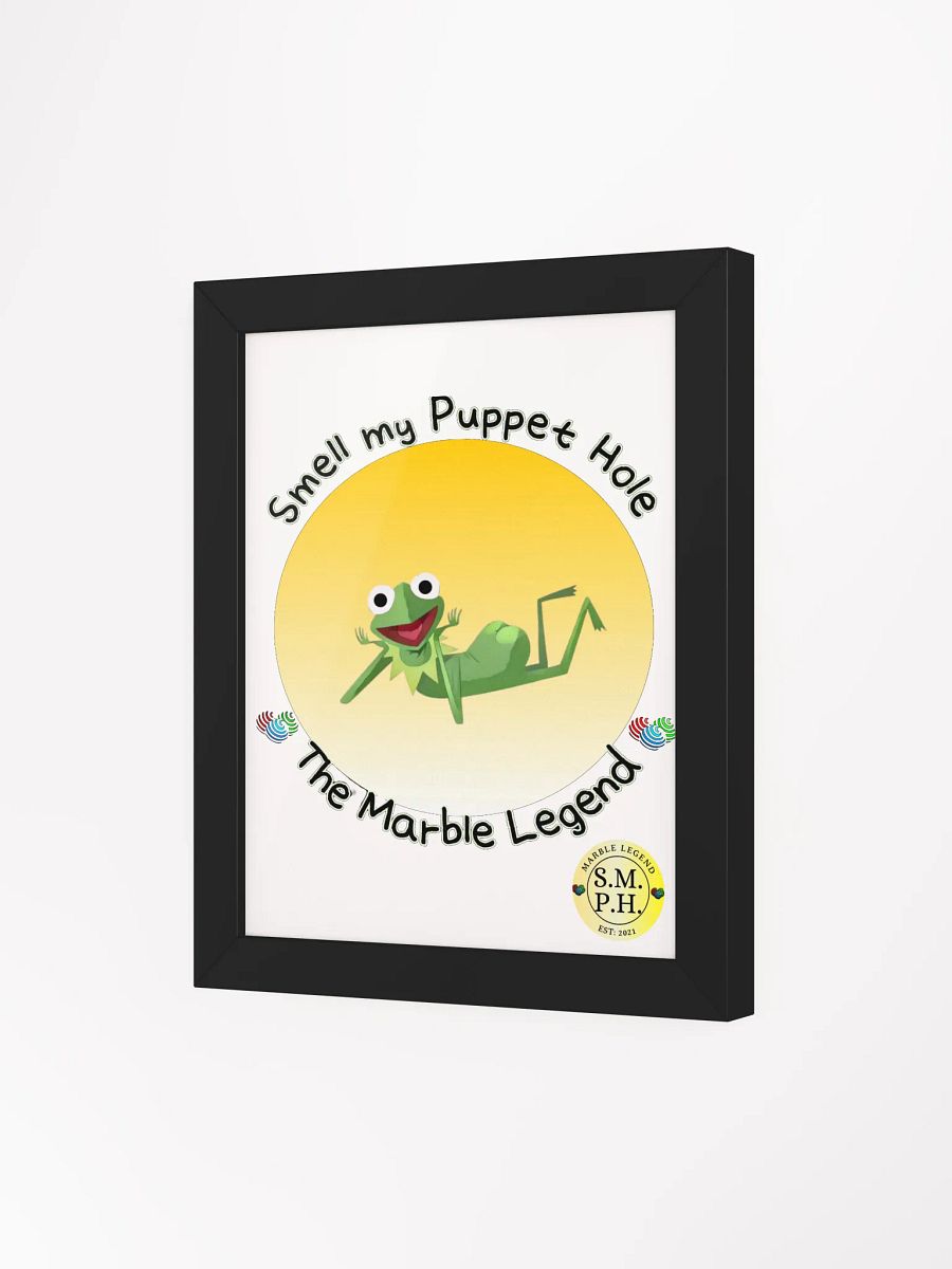 SMELL MY PUPPET HOLE PICTURE FRAME product image (18)