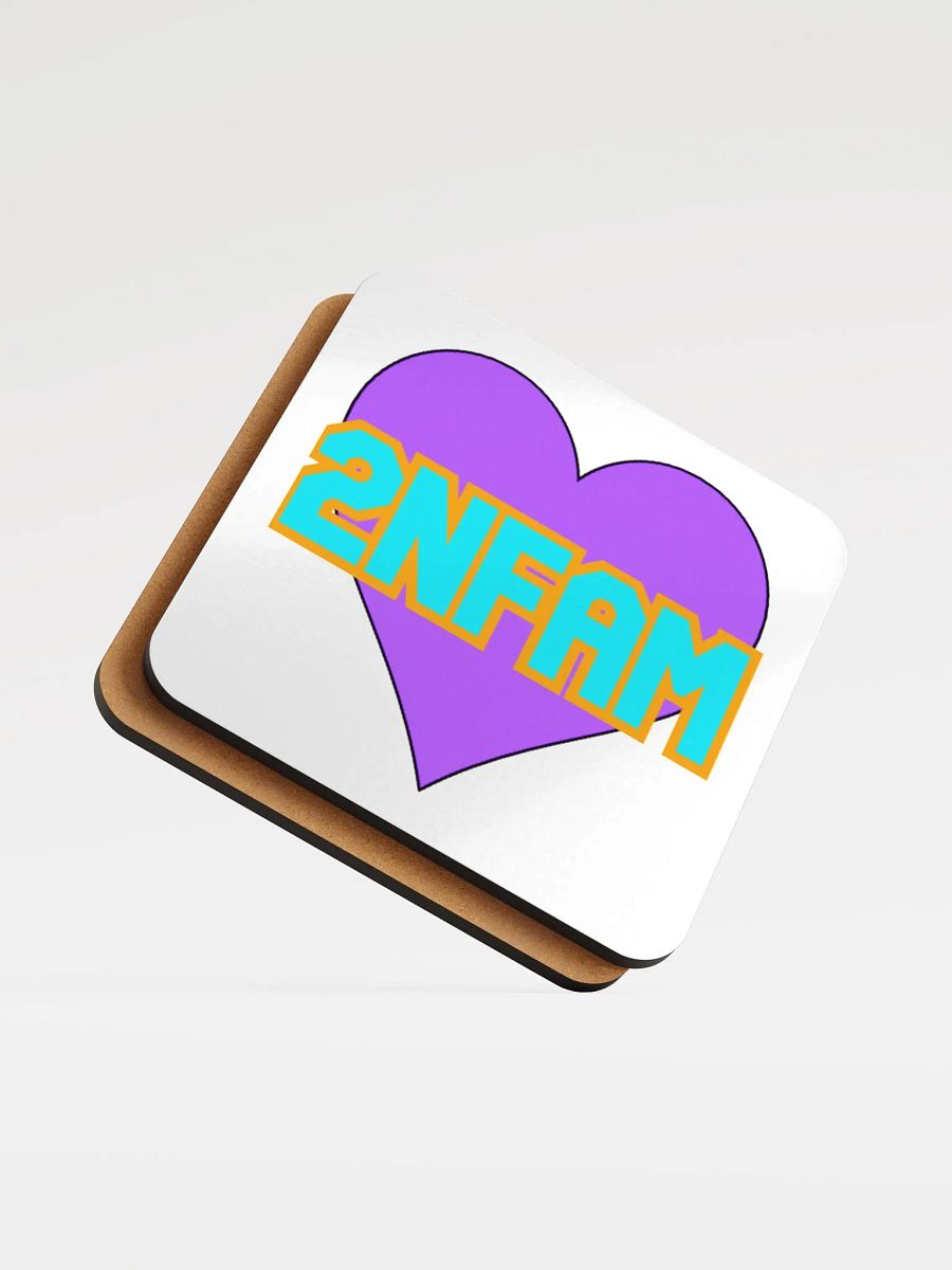 2NFAM Heart Coaster (White) product image (5)