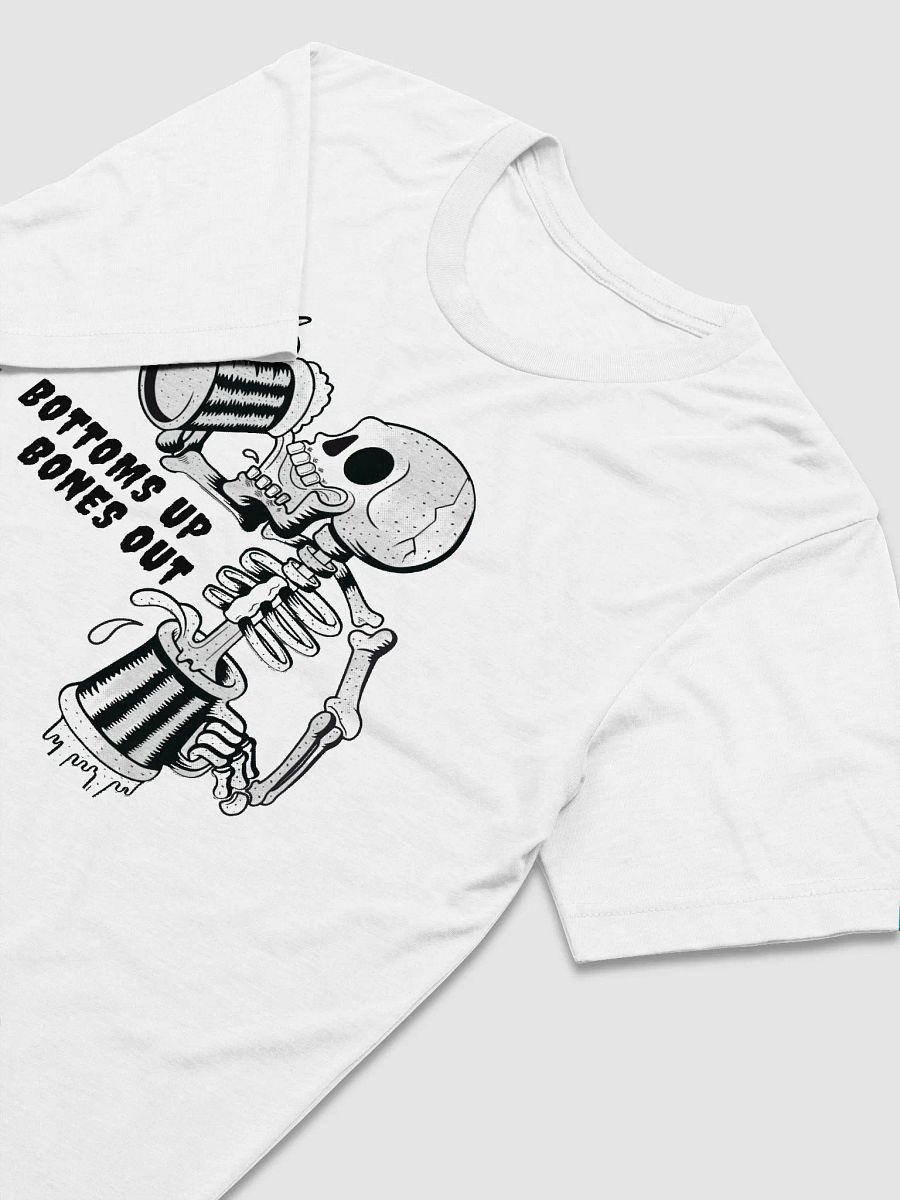 Bottoms Up Bones Out Halloween Tee product image (6)