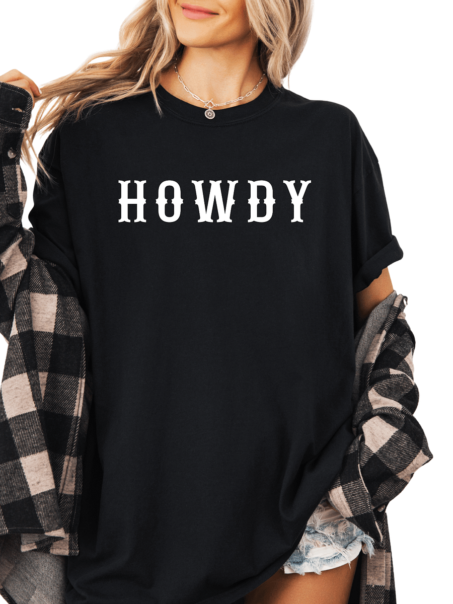 Comfort Colors Howdy Shirt product image (2)