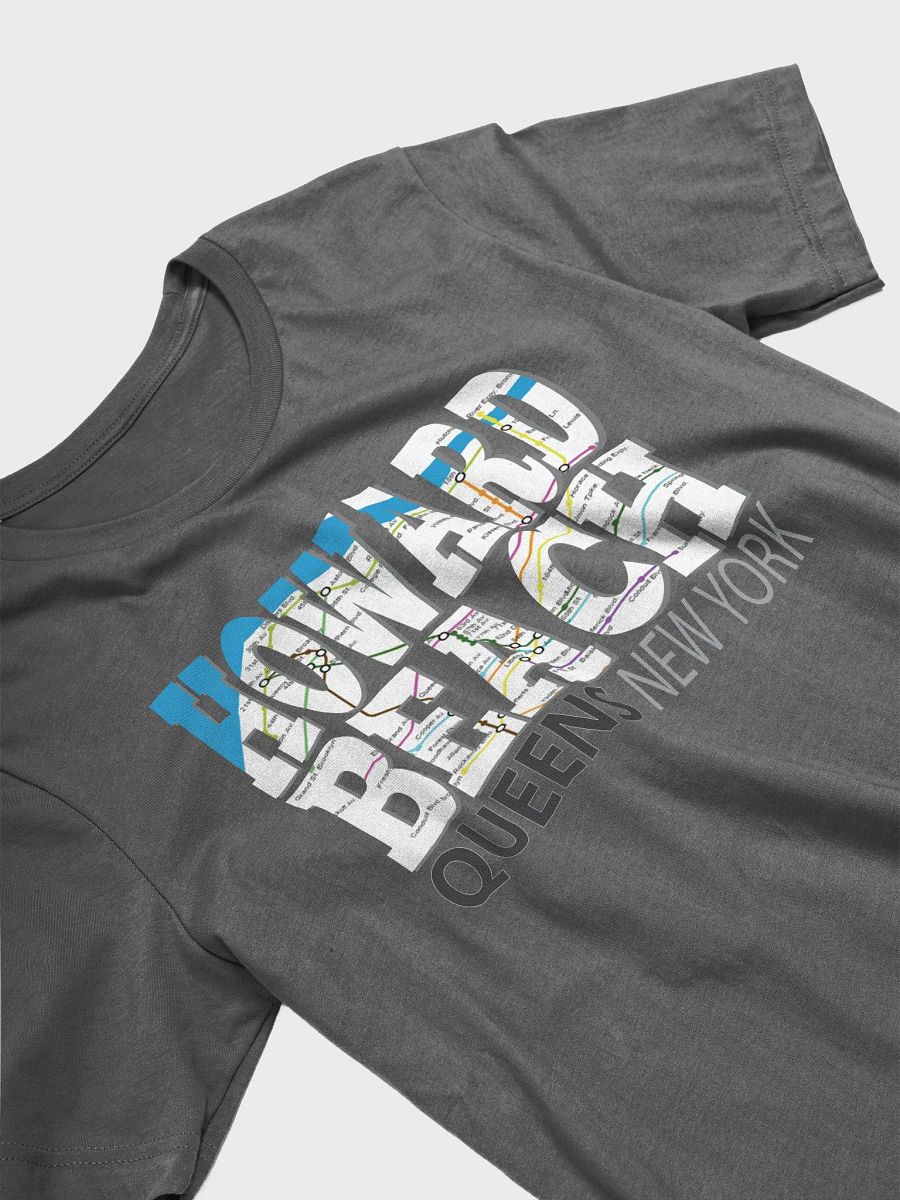 Fun Cool Howard Beach Queens New York with Subway Map T-Shirt product image (4)