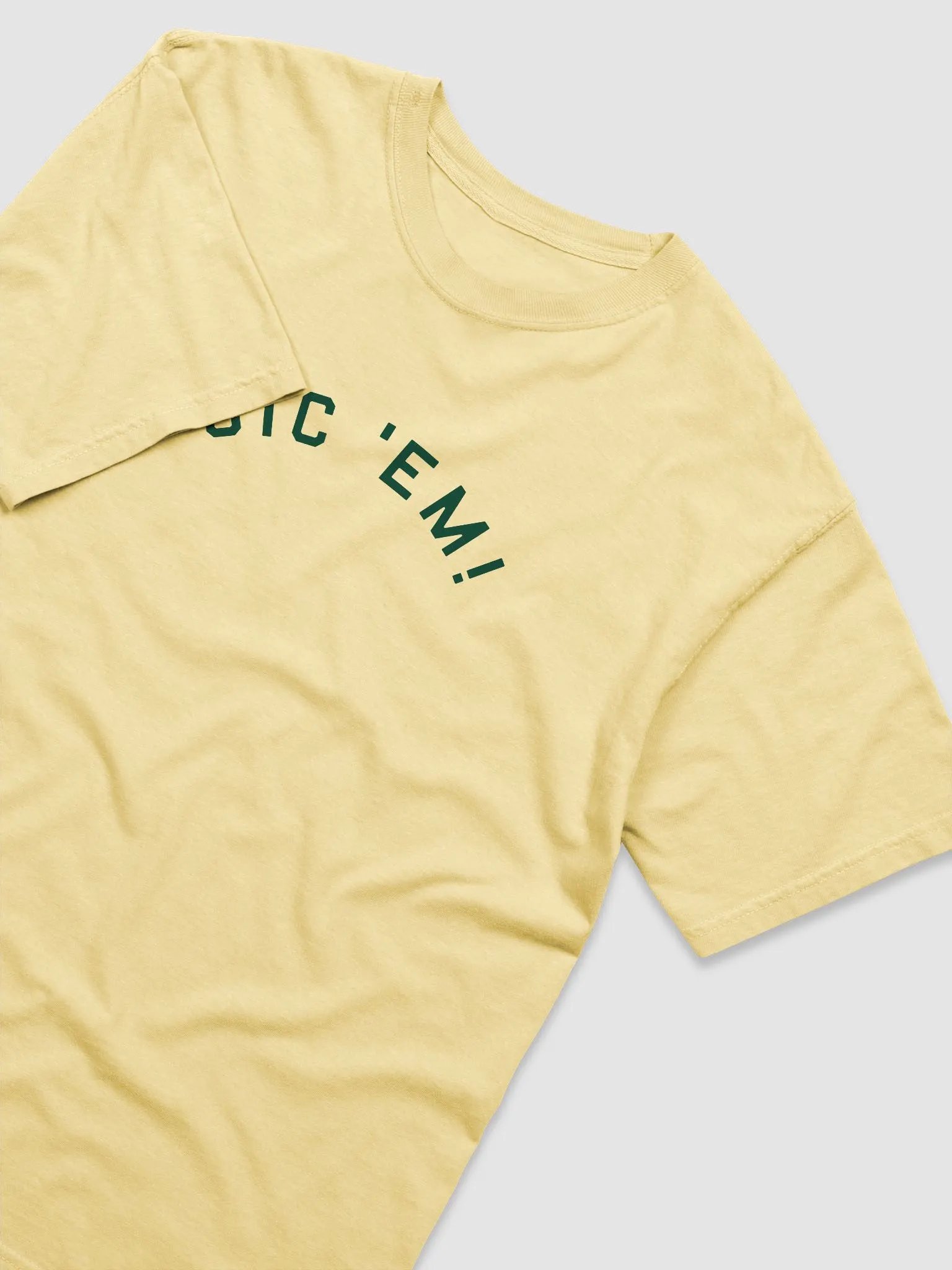 Sic 'Em T-Shirt on Ivory/Butter/White product image (3)
