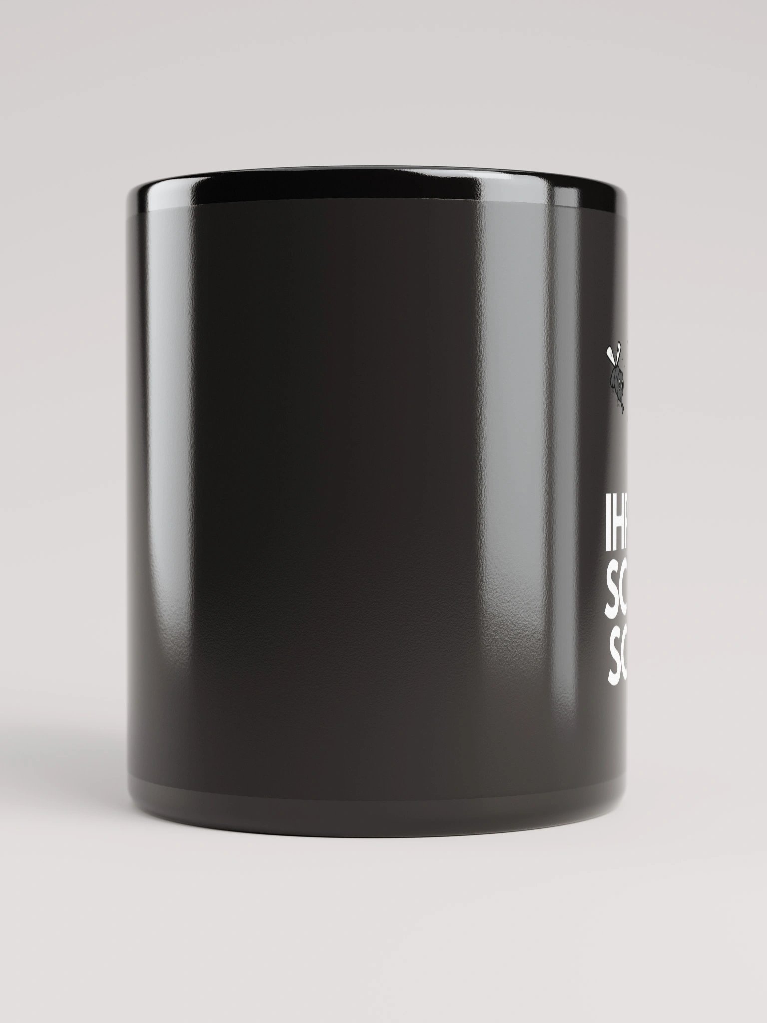HRNBCK MUG – Scheiss Kaffee Black Edition product image (10)