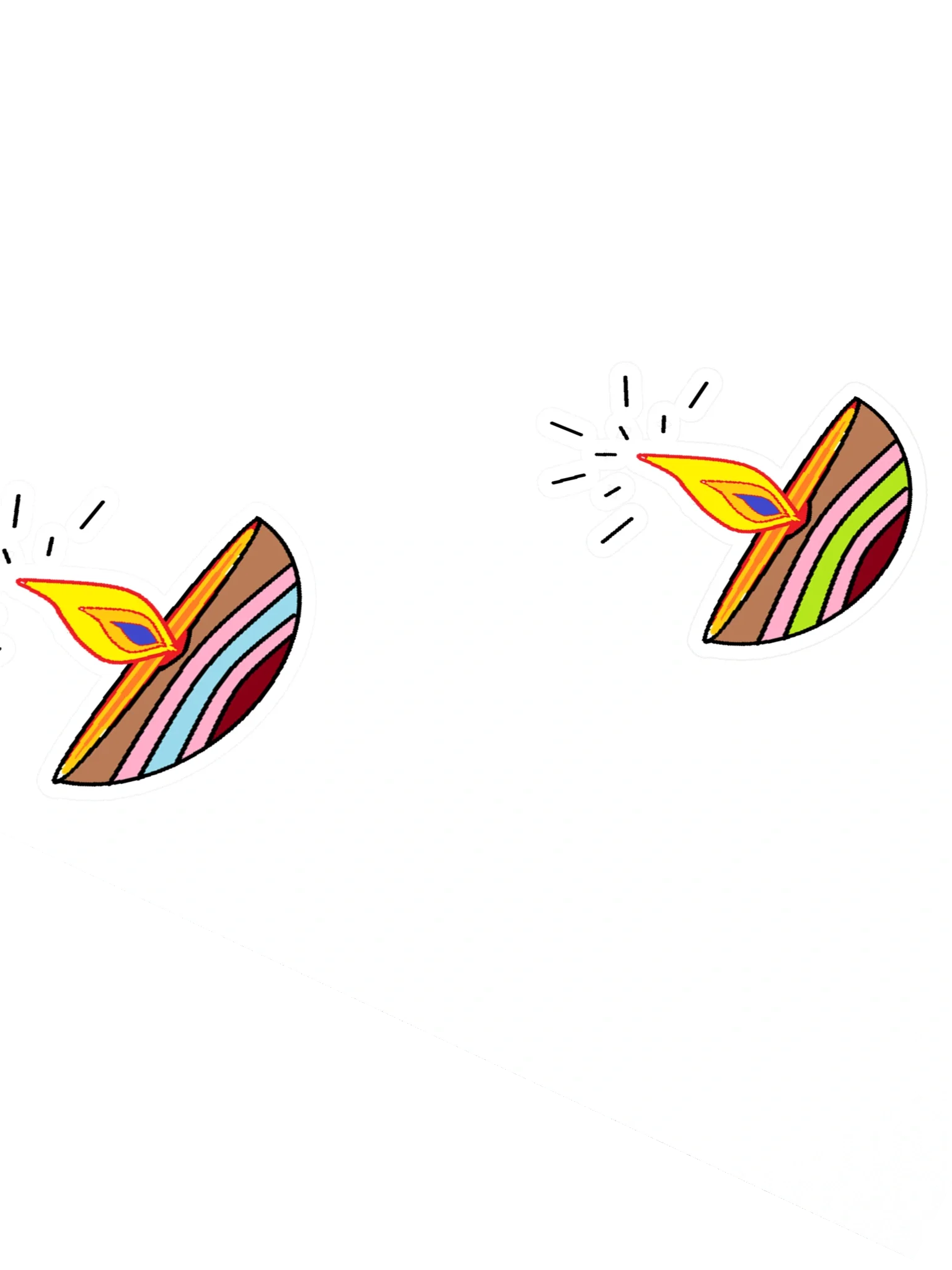 Ethereal Flames Sticker Sheet Set product image (2)