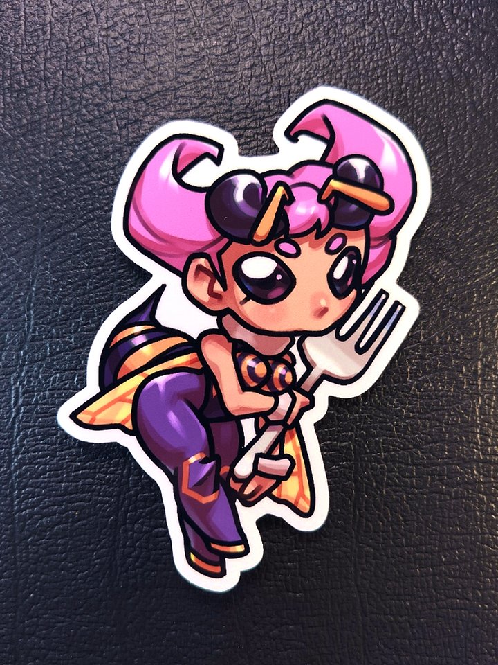 Chibi Q. Bee Sticker product image (1)