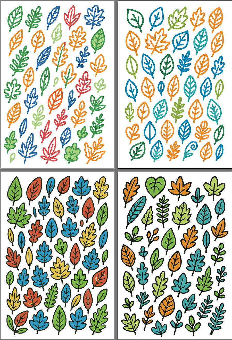 400+ Trees and Leaves Doodles to Unleash Your Creativity product image (5)