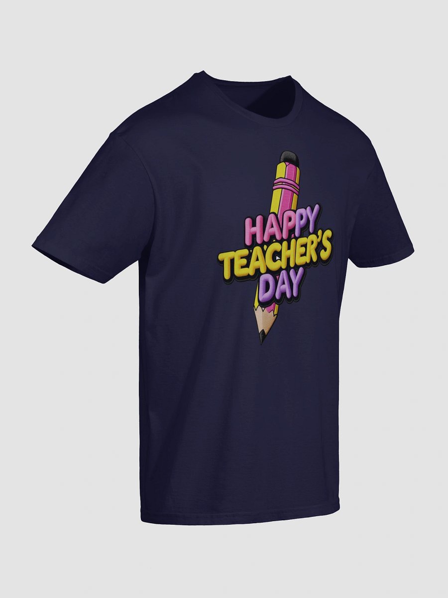 Cheerful Teacher's Day Pencil Celebration T-Shirt product image (66)
