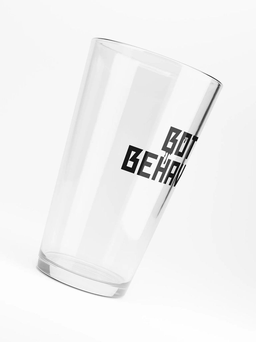 Bot Behavior Pint Glass product image (6)
