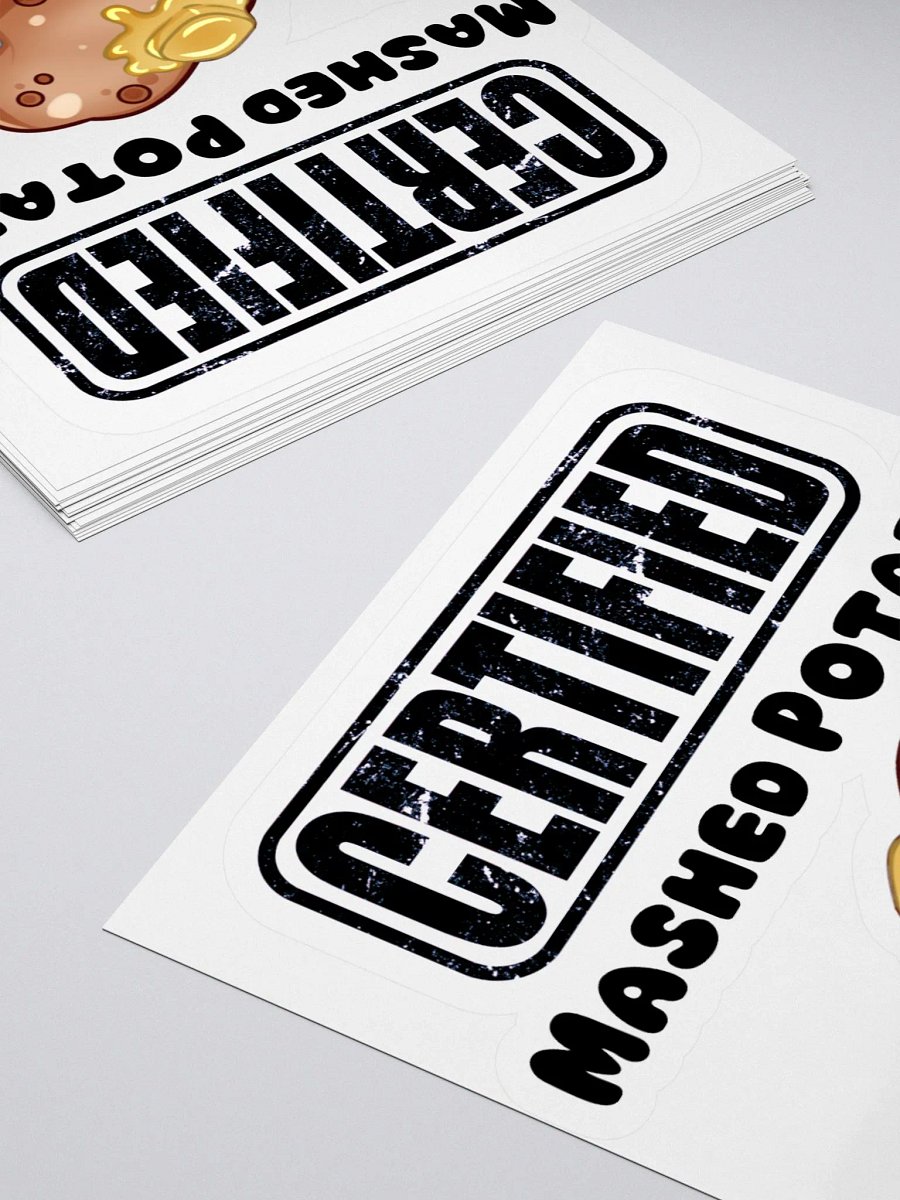 Certified Mashed Potato Sticker product image (12)