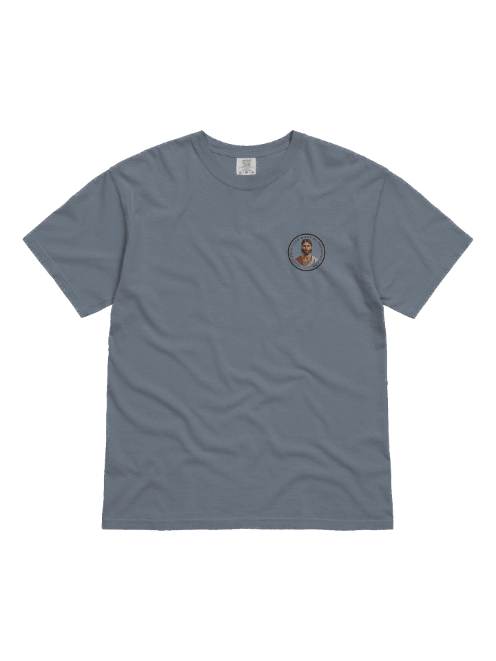 Jesus Practiced What He Preached Relaxed Heavyweight Tee product image (1)